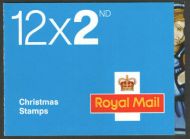 LX37 2009 Christmas Barcode Booklet - 12 x 2nd Class - No Cylinder