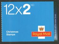 LX41 2011 Christmas Barcode Booklet - 12 x 2nd Class - No Cylinder