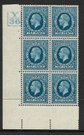 1934 10d Photogravure Control Y36 3 Bar 3 No Dot perf type 5 UNMOUNTED MINT