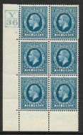 1934 10d Photogravure Control Y36 4 Bar 3 Dot perf type 6B UNMOUNTED MINT