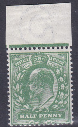 Spec M3(4) 2d deep dull yellow blotchy with upper margin UNMOUNTED MINT