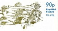 FG8a 1979 Leeds & Liverpool Canal 90p Folded Booklet - good perfs