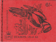 Sg QP43 6 - GPO Booklet with all panes UNMOUNTED MINT