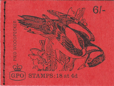 Sg QP43 6 - GPO Booklet with all panes UNMOUNTED MINT