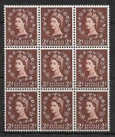S36c 2d Wilding Tudor Crown with variety - Rose petal flaw UNMOUNTED MINT MNH
