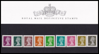 Royal Mail Definitive Presentation Pack No.90 UNMOUNTED MINT