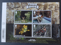 MS4320 2020 video games Tomb Raider Miniture sheet UNMOUNTED MINT MNH