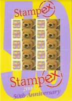 BC-011 GB 2003 Stampex Smiler sheet UNMOUNTED MINT MNH