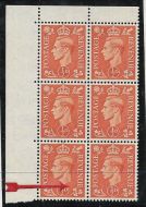 Sg 503 Spec Q3f 1 2d GVI Colour change with variety UNMOUNTED MINT