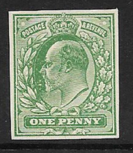 SG 218 ½d Pale Green De La Rue Plate Proof UNMOUNTED MINT
