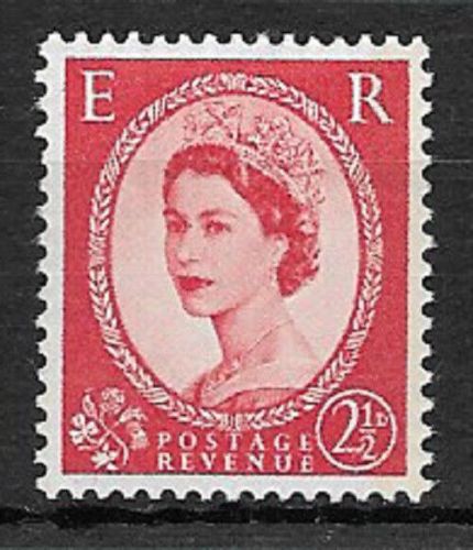 Sg 614bc S64c 2½d 2 band Blue Phosphor Letterpress UNMOUNTED MINT MNH