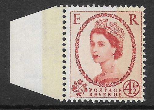 S96 ab 4½d Phosphor Graphite 1 x 6mm  1 x 8mm band right UNMOUNTED MINT
