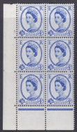 4d Wilding Edward Crown cyl 1 No Dot Perf C(E P) UNMOUNTED MINT