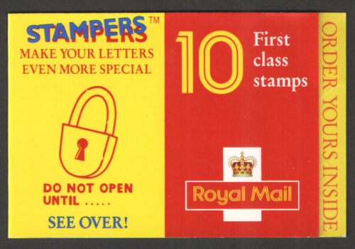 HD16 10 x 1st Class NVI Booklet - complete - Cylinder W34W22W27