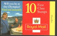 HD32 1996 Hurdles 10 x 1st Class NVI Booklet - complete - Cylinder B11