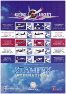 BC-509 stampex 2018 smiler sheet unmounted mint complete
