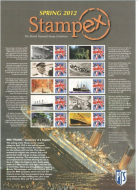 BC-367 stampex Spring 2012 smiler sheet unmounted mint complete
