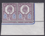 plate H4D D5 Spec M30(2) 5d Dull Red Purple  Bright Blue Somerset House U M