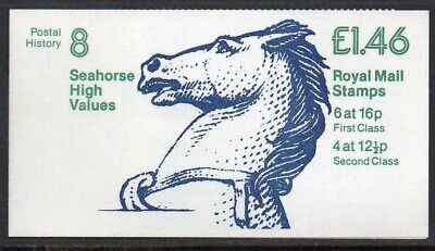 FO1ba May 1983 Postal History #8 - RM Folded Booklet - No Cyl - corrected rate