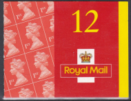 MF2a 12 x 1st No Logo Self Adhesive Booklet - Cylinder W1