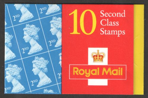 HC15 1996 Olympic 10 x 2nd Class Barcode Booklet - complete - Cyl B3