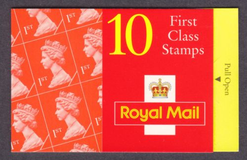 HD21 10 x 1st Class NVI Booklet - complete - Cyl Q4Q4Q4