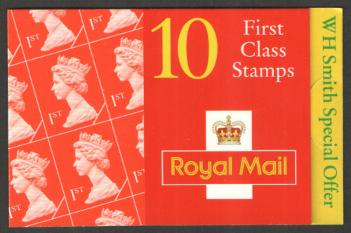 HD25 10 x 1st Class NVI Booklet - complete - Cyl W38W26W33