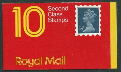 GK2 1988 10 x 2nd Window round tab Code Q Barcode Booklet - Cylinder B22