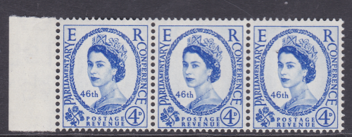 1957 46th Parliament 4d With listed varieties SG 560c Unmounted mint MNH