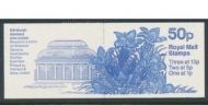 FB44 1987 Botanical Gardens Gentiana booklet Complete Cyl B1B27B32