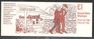FH14 1988 Charles Dickens Series #2 - Folded Booklet Cyl B6B21