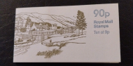 FG5a 1978 'British Canals No.4' Caledonian 90p Folded Booklet - good perfs