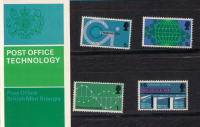 1969  Post Office Technology presentation pack in packaging unmounted mint