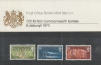 1970 Commonwealth games presentation pack in packaging