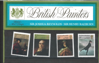 1975 British Painters presentation pack Unmounted Mint Sealed