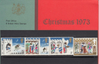 1973 Christmas Presentation pack UNMOUNTED MINT