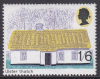 Sg818c 1 6 Cottages(Rural Architecture) Missing phos UNMOUNTED MINT MNH