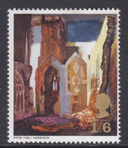 1968 Sg 7753b 1 6 British Paintings Missing Phosphor UNMOUNTED MINT