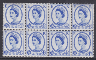 S82d 4d Wilding Edward With listed flaw Retouched Neck UNMOUNTED MINT
