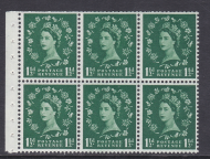 SB65b Wilding booklet pane Dot On Thistle R1 3 UNMOUNTED MNT MNH