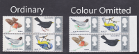 sg696-699c 1966 4d birds Reddish brown omitted   birds legs UNMOUNTED MINT [SN]