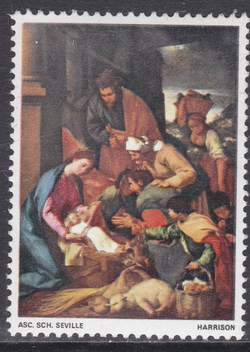 sg756a 1967 3d Christmas Gold omitted(Value  queens head) UNMOUNTED MINT  [SN]