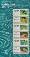 2013 PG11 Post  go Freshwater life I(1) pack UNMOUNTED MINT