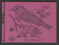 DQ60  1971 Year of British Stamps  30p Stitched Booklet - complete
