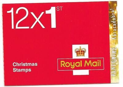 LX36 2008 Christmas Barcode Booklet - Abracadabra - 12 x 1st Class Cyl D1D1D1D1