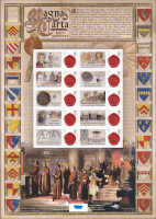 GB 2015 BC-470 Magna Carta smiler sheet no. 363 UNMOUNTED MINT MNH