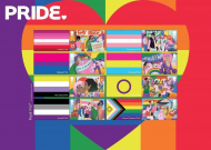 LS142 GB 2022 Pride smiler sheet UNMOUNTED MINT