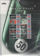 CS-13 2011 Jaguar E-type Smiler Sheet UNMOUNTED MINT