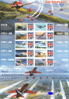 BC-146 History of Britain 21 2008 Air displays no.672 sheet U M