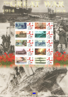BC-453 2015 History of Britain 112 The great war no.42 sheet U M